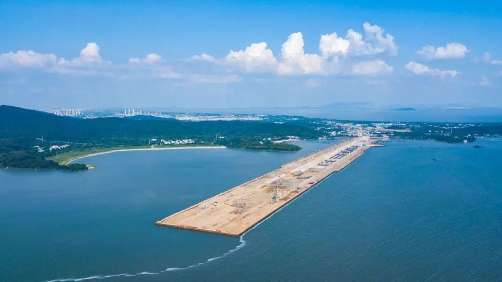 2019年5月14日，太湖隧道四倉流水作業成型。