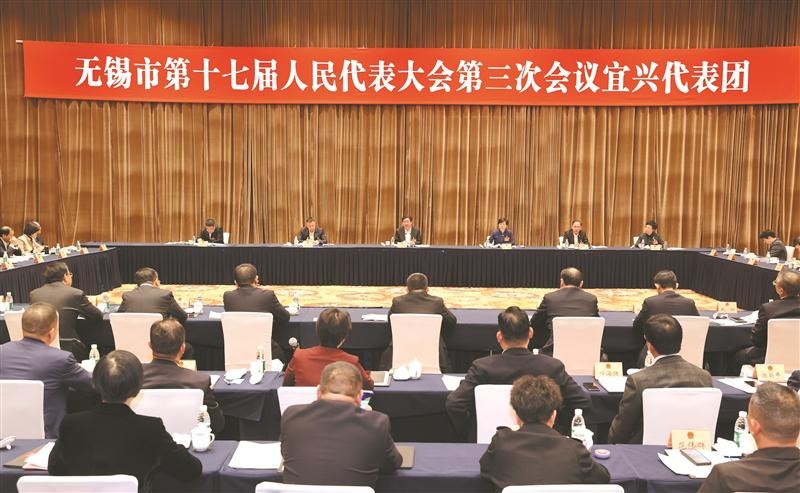 趙建軍參加宜興代表團審議時強調 唱響“太湖美”走實“科創路”打好“文化牌” 在全市發展大局中更好勇挑大梁多作貢獻