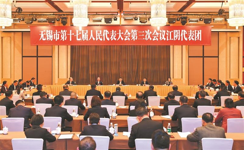 杜小剛參加江陰代表團審議時強調 以厚植新質生產力牽引高質量發展 努力建設社會主義現代化縣域示范